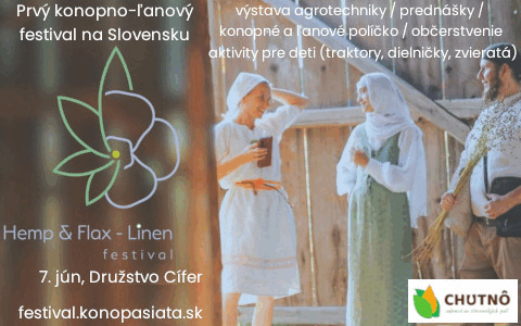 Konopno-ľanový festival v Cíferi