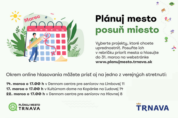 Trnava - Planuj mesto