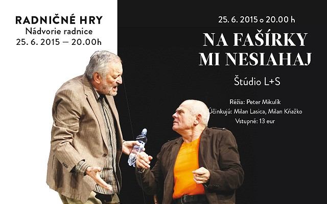 Lasica, Kňažko či Mňahončák: Na Radničné hry do Trnavy príde herecká špička