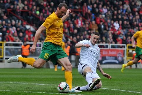 Spartak vo výbornom zápase zdolal Žilinu, rozhodol vlastný gól