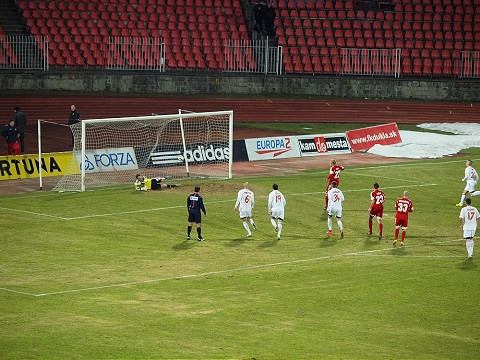 Spartak v piatkovej predohrávke remizoval v Banskej Bystrici
