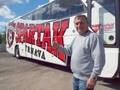 FOTO: Takto vyzerá vynovený klubový autobus Spartaka