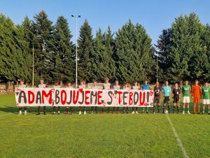 Mladí futbalisti Kopánky poslali Adamovi Ďurkovi odkaz do košickej nemocnice