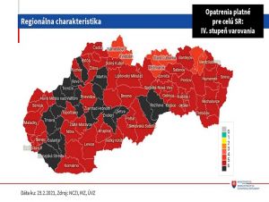 Okresy Trnava, Hlohovec a Piešťany budú aj ďalší týždeň čierne