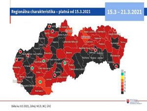 Okresy Trnava a Piešťany zostanú v COVID automate čierne, Hlohovec si polepší