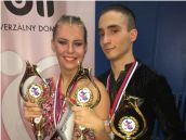 Tanečníci Bachoríková a Pintér bodovali na akademických majstrovstvách Slovenska