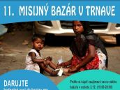 V Trnave chystajú Misijný bazár, výťažkom pomôžu deťom v Indii
