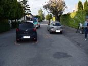 Cyklistu v Hlohovci zrazilo auto, šofér nedodržal bezpečnú vzdialenosť