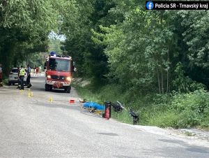Tragédia na cestách: Pri Bukovej zomrel motorkár po zrážke s kamiónom