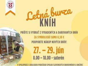 V trnavskej knižnici sa začína Letná burza kníh
