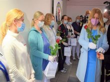 FOTO: Trnavskú nemocnicu navštívila prezidentka Čaputová, poďakovala zdravotníkom