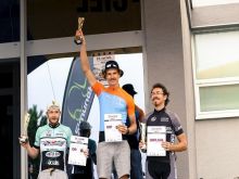 Domáci cyklista Tomáš Cepka opäť zvíťazil v Trnavskej jarmočnej časovke