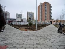 Na Prednádraží dokončujú nové chodníky a revitalizáciu sídliskového priestoru