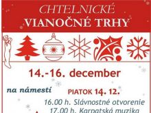 Vianočné trhy budú mať cez víkend Chtelnica, Ružindol aj Zeleneč