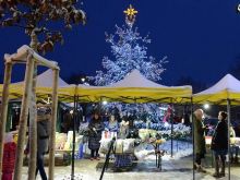 Cíferské vianočné trhy mali jubileum, adventnú romantiku podporil aj sneh