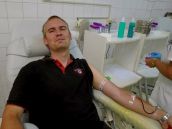 Krv prišlo darovať takmer sto priaznivcov Spartaka, fanklub im vybavuje odmenu
