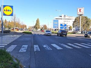 Medzi Lidlom a Kauflandom na Clementisovej ulici konečne pribudne kruhová križovatka