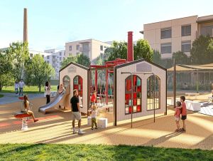 Cukrovar v Trnave bude mať unikátne detské ihrisko