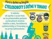 Výlet ulicami mesta na dvoch kolesách: Trnavská 13 pripravila Cyklosobotu s deťmi