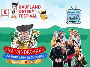 V Trnave budú natáčať Kaufland detský festival, vystúpia aj Miro Jaroš či Kali