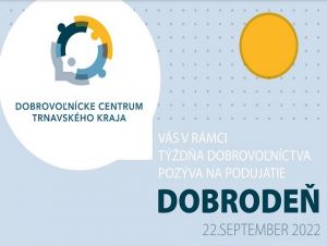 Na podujatí Dobrodeň sa predstavia dobrovoľnícke organizácie z kraja