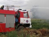Požiar odpadu zmobilizoval hasičov z troch okresov