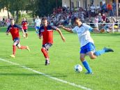 Útočník Košolnej Greguš chce streliť tridsať gólov, víťazstvo v derby so Suchou mu chutilo