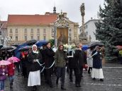 Bročka počas omše čítal historický dokument magistrátu