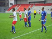 Slovenskí starostovia si vyskúšali trávnik City Areny