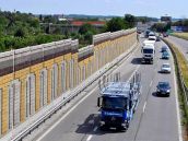 Protihlukovú stenu pri Vlčkovciach dokončili, ľuďom zlepšila podmienky pre život