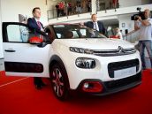 FOTO: Trnavská automobilka predstavila nový Citroën C3, výrobu spustia v septembri