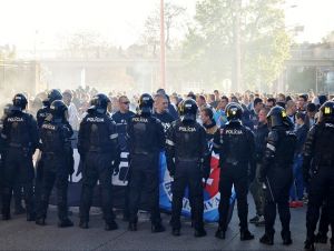 Pre výtržnosti počas vlaňajšieho derby zatiaľ obvinili len fanúšikov Spartaka