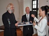 V Trnave uviedli do života novú známku, zobrazuje podomového kníhkupca Hrebendu