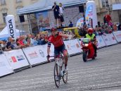 V Trnave finišovala etapa pretekov Okolo Slovenska, vyhral Slovinec Mugerli