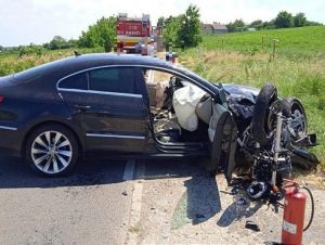 Nehodu, pri ktorej v Dvorníkoch zomrel motorkár, má na svedomí zdrogovaný vodič