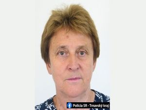 Polícia hľadá nezvestnú Emíliu z okresu Piešťany