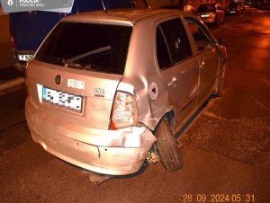Na Murgašovej ulici v Trnave poškodil vodič tri autá, na Kopánke búral ďalší