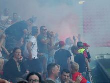 Pyrošou a stovky fanúšikov na tréningu Spartaka, Chudý predviedol zákrok ako Higuita