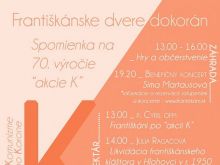 Františkáni si pripomenú 70. výročie neslávne známej Barbarskej noci