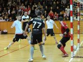 Futsalisti Spartaka zdolali v prvom finále Banskú Bystricu, duel sledovala zaplnená hala
