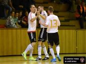 Futsalisti Spartaka zvládli divoký zápas plný zvratov a porazili Barabérov