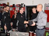 Spartakovcom gratuloval k sezóne aj majiteľ klubu Poór, hybridný trávnik si hráči pochvaľujú