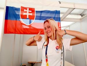 Atlétka Slávie Lenka Gymerská je vo svojej kategórii najrýchlejšou Európankou
