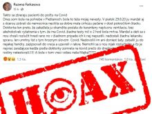 Informácia o obeti COVID-19 v Piešťanoch je výmysel, rieši ho aj polícia