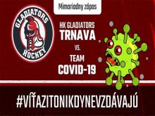 Trnavskí hokejisti organizujú zápas proti koronavírusu, kúpou lístka fanúšikovia podporia klub