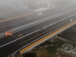 Most v križovatke D1 a R1 pri Trnave je už kompletne opravený