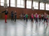 Kapitán Spartaka Janečka si vyskúšal povolanie telocvikára v škole na Vančurovej ulici
