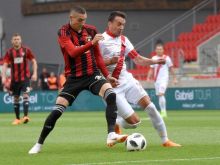 Spartak vyhral nad Mostarom gólom Jirku, pred odvetou má dobrú pozíciu