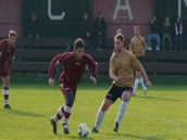Futba, OSB: Sokolovce bez vylúčeného brankára s remízou