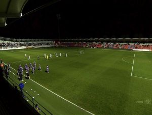 Spartak v infarktovom závere otočil zápas s Komárnom, duel bol dlho prerušený